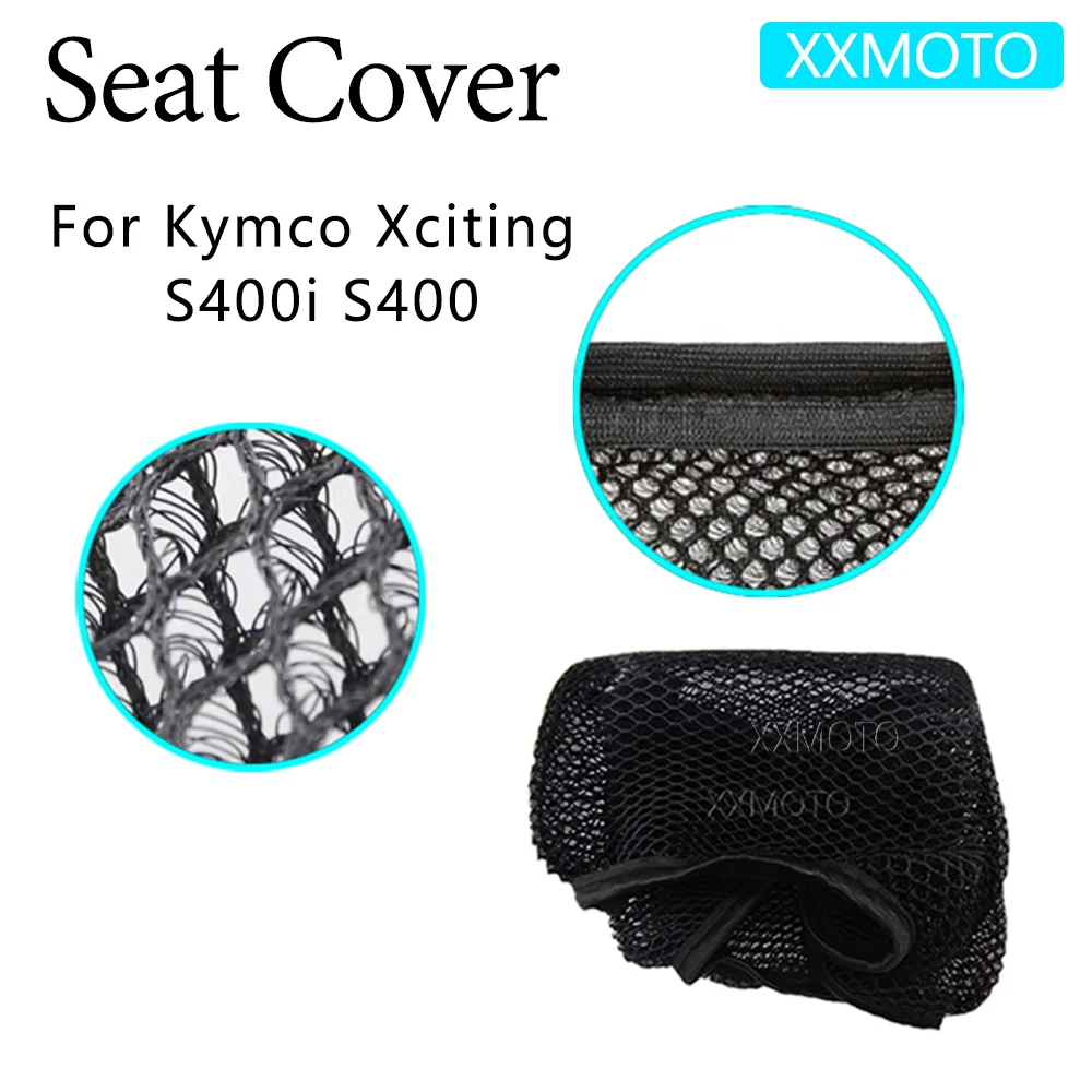 

Для Kymco Xciting S 400i S400 i 400 чехол на сиденье мотоцикла, теплоизоляция, 3D сетка, дышащая нескользящая защитная подушка