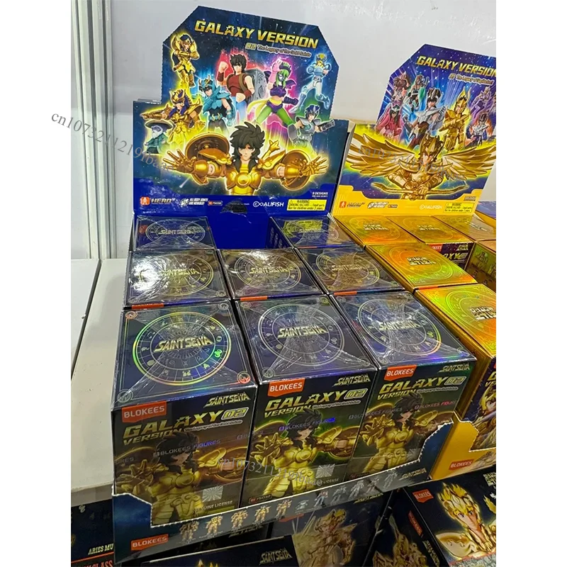 บล็อกกี้เซนต์เซย่า บลายด์บ็อกซ์ กาแล็กซี่ 02 ฉบับ รุ่น The Legacy of the Gold Saints ของเล่นประกอบโมเดล แอ็คชั่นฟิกเกอร์ ของขวัญ