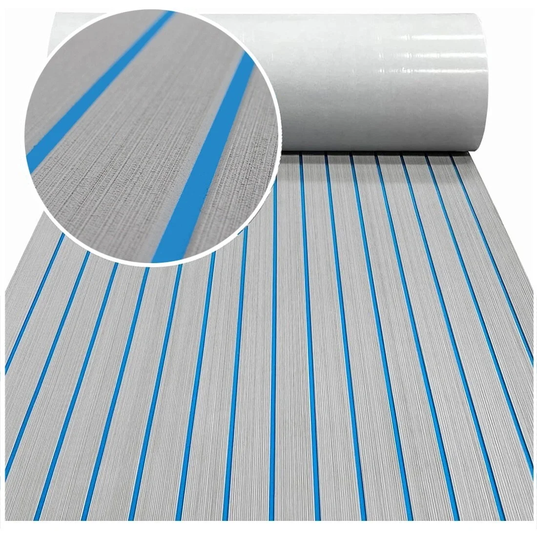 SSTL Non-Slip Boat Flooring Mat EVA Foam Faux Teak Decking Sheet for Yacht Jon Boat