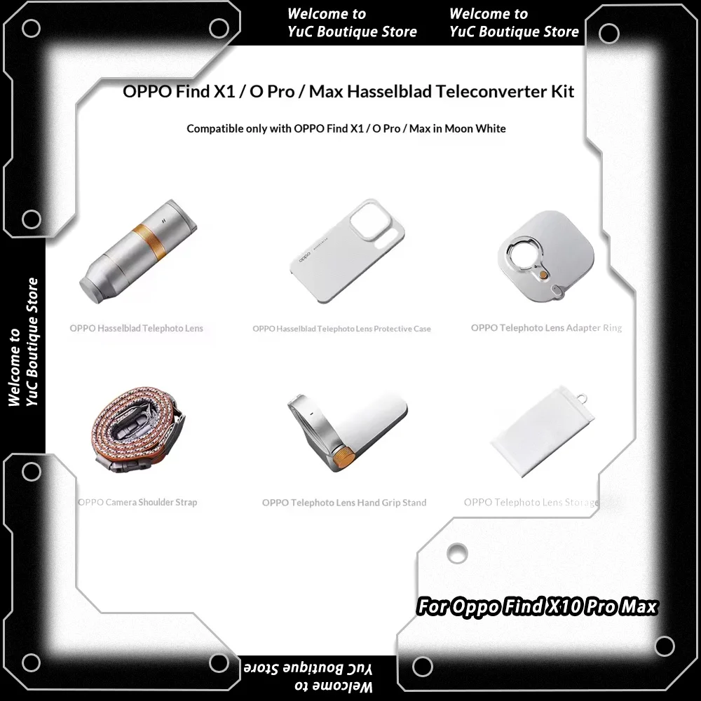 For Oppo Find X10 Pro Max Hasselblad Telephoto Lens Kit Anti Shake Concert Stage Photography Accessory