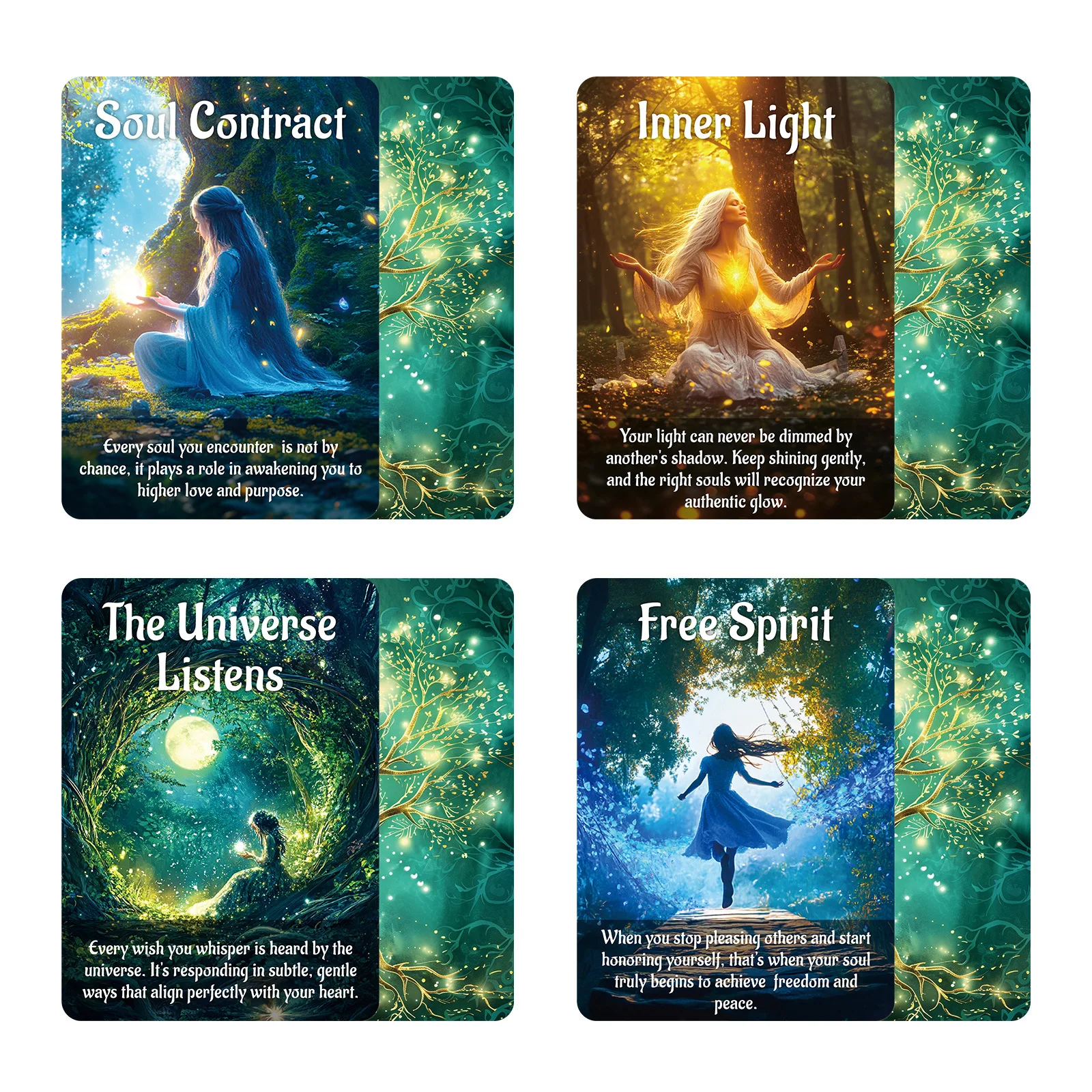50 cartas de tarot, juego de c - Tarot Cards Deck With Guidebook reseña y precio