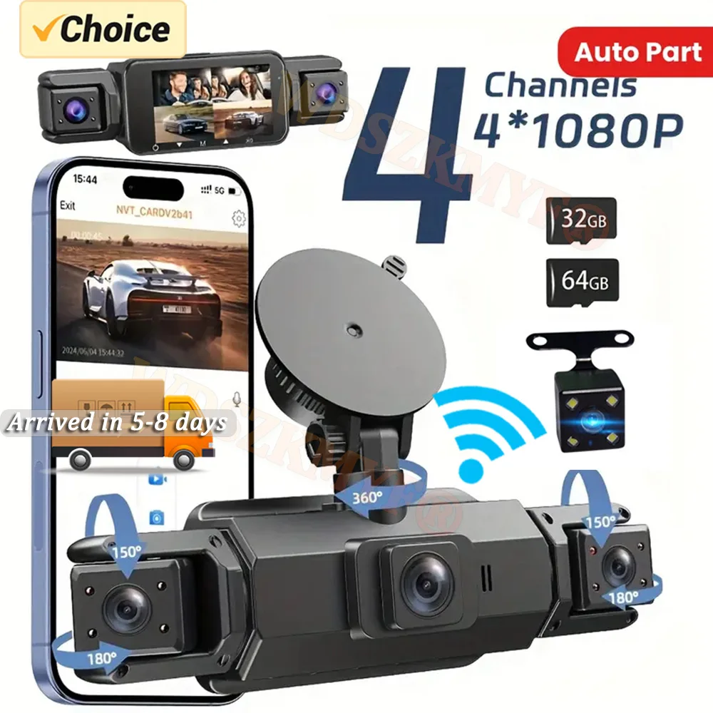 New 360° 4 Channels…