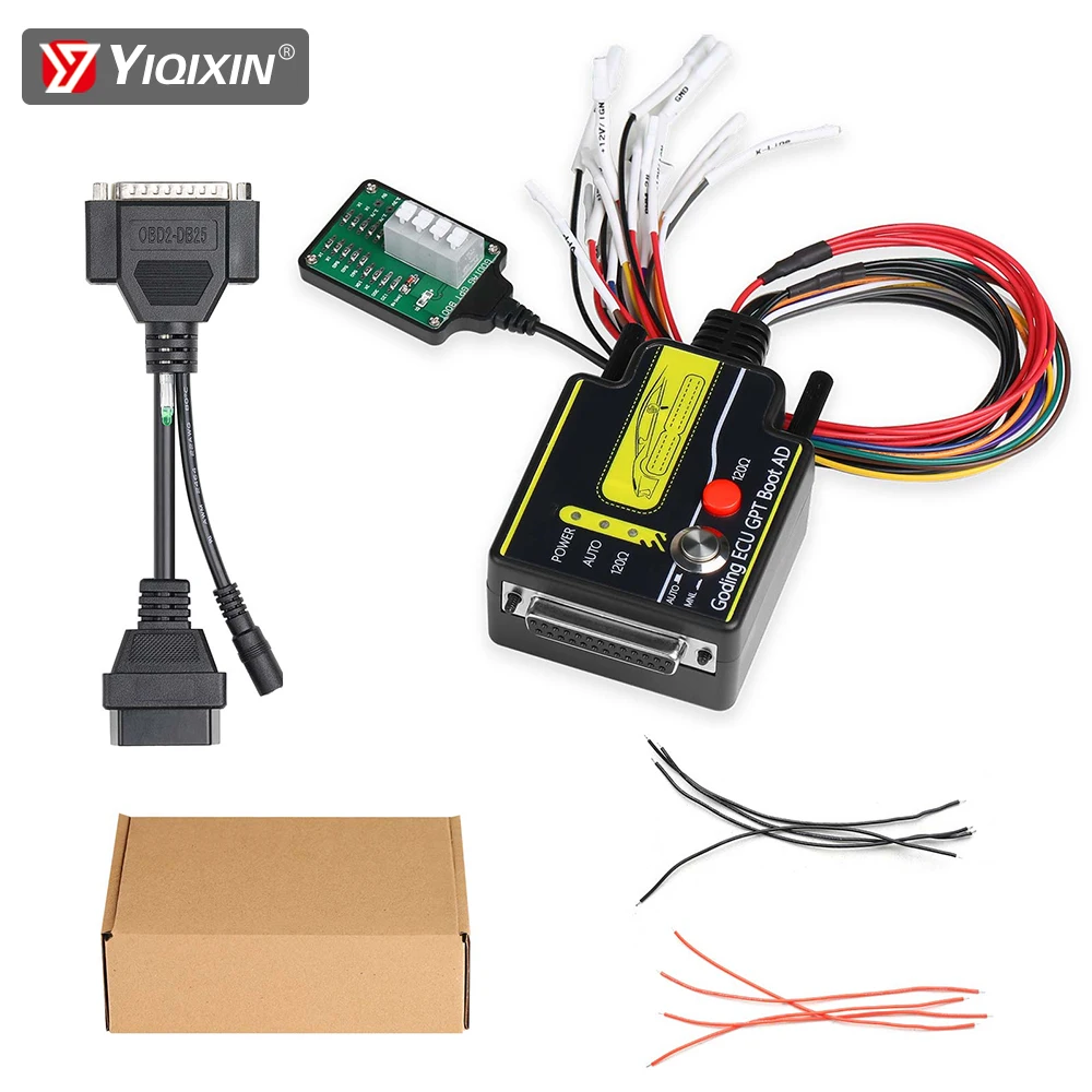 

GODIAG ECU GPT Boot AD Адаптер для программирования Диагностический инструмент для чтения и записи данных Работа с Openport GT100 J2534 Стандартный протокол OBD2