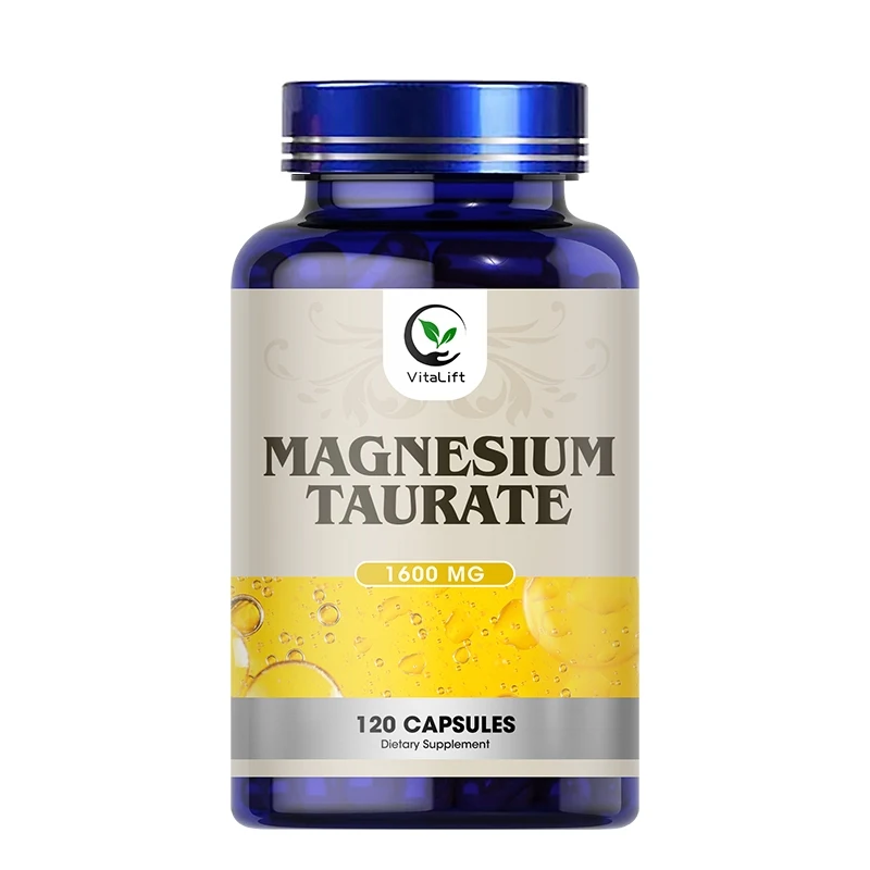 Magnesium Taurate Supplement for Cardiovascular Health to Boost Magnesium Levels 1,000mg per Serving