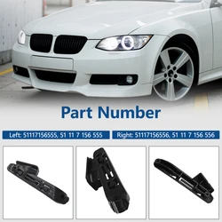 For BMW E92 E93 2005-2010 Left Driver/Right Passenger Side Front Bumper Guide 51117156555 51117156556
