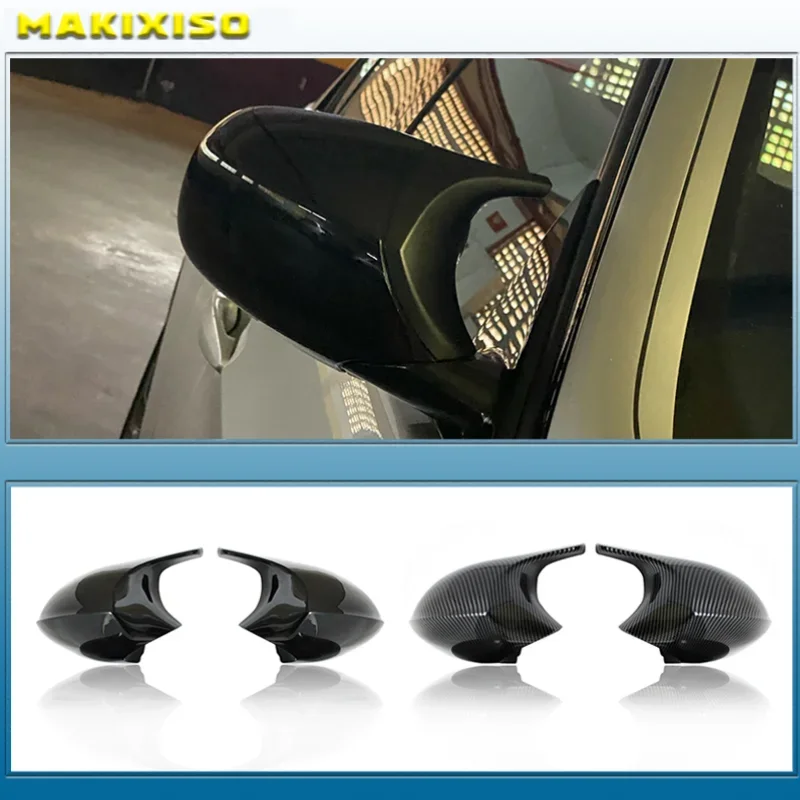 

Накладки на зеркала Rea для Bmw E81 E82 E87, 116i 118i 120i E88 E90 E91 E92 E93 из углеродного волокна, глянцевый черный