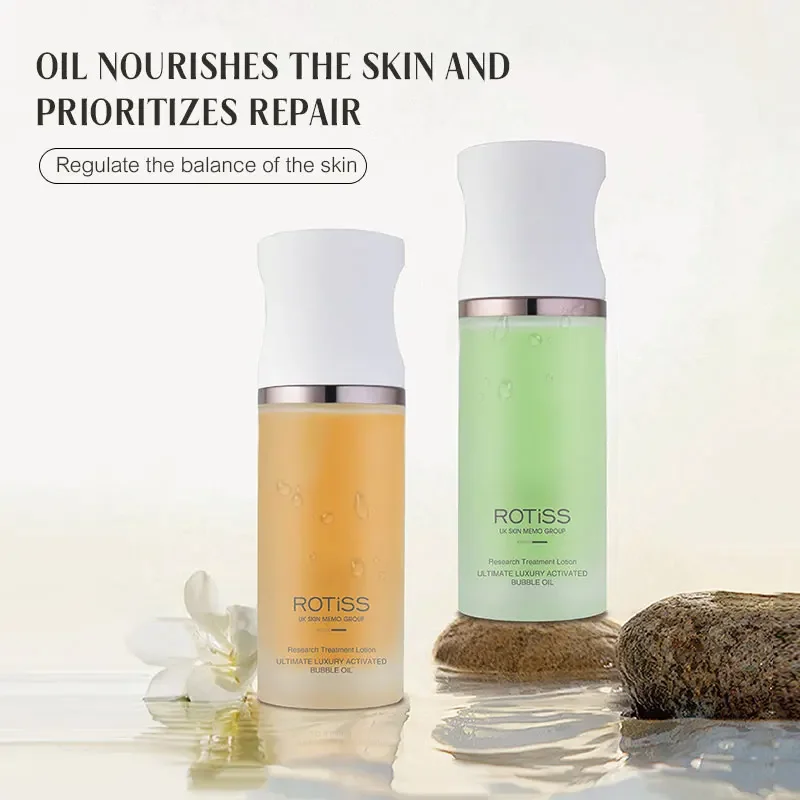 

Skincare-ROTiSS-ULTIMATE LUXURY ACTIVATED BUBBLE OIL,Moisturizing and Hydrating The Skin with A Light and Smooth Texture.