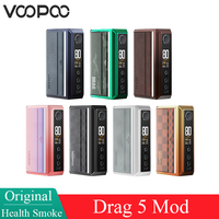 Original VOOPOO Drag 5 Mod 177W Box Mod Support Smart/RBA/ECO/TC mode GENE.TT 2.0 chip Electronic Cigarette 18650 Vaporizer