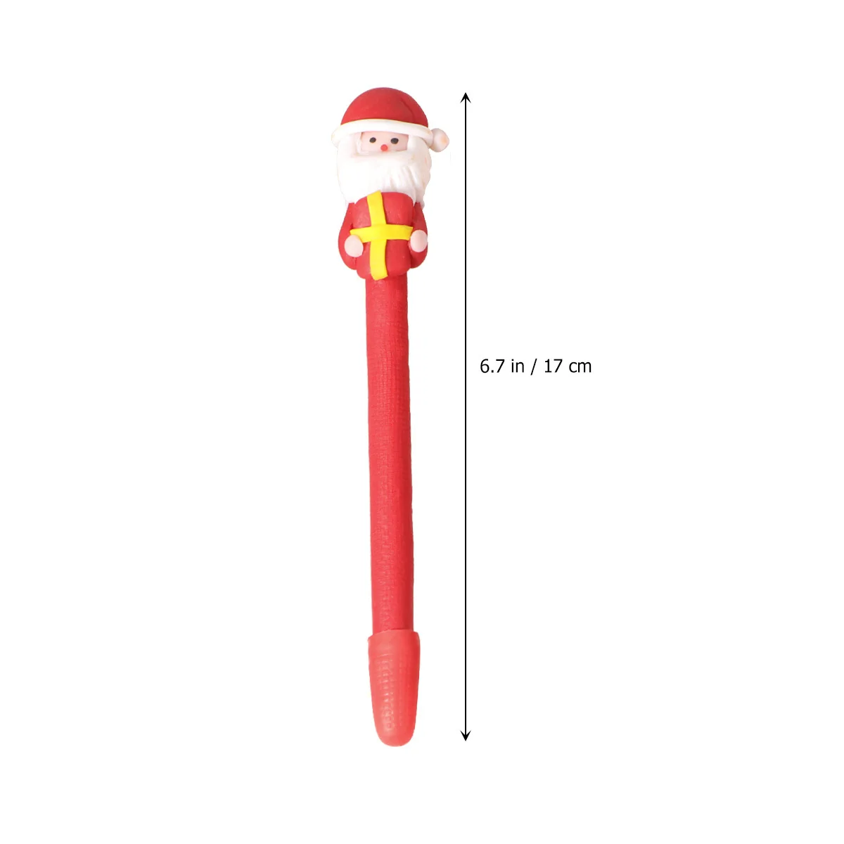 

6Pcs Christmas Ballpoint Pens Cartoon Pattern Xmas Theme Gifts Smooth Writing Students Stationery School Supplies Office Use
