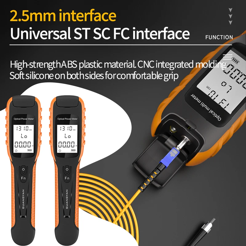 

Оптический измеритель мощности G11, высокоточный (±5%), 9 длин волн, тестер FTTH, сенсор InGaAs, зарядка через USB, инструмент для 5G