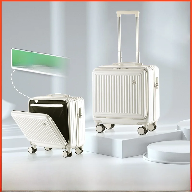 18-inch-carry-on-suitcase-lightweight-portable-luggage-for-travel-abs-pc-material-unisex-password-lock-children's-suitcase