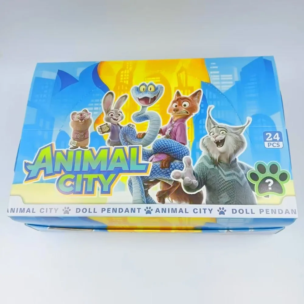 2026 新ディズニーズートピアフィギュアおもちゃアニメキーホルダーブラインドボックスモデル人形おもちゃ子供の誕生日プレゼントのおもちゃ