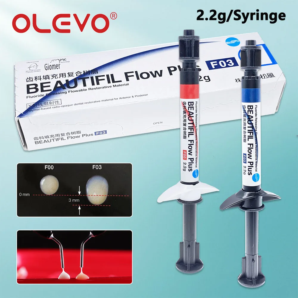 

Shofu Красивая стоматологическая композитная смола Fluid Flow Plus Resin F00 F03 A1 A2 A3 Реставрация стоматологии Наполнительные материалы Базовый вкладыш