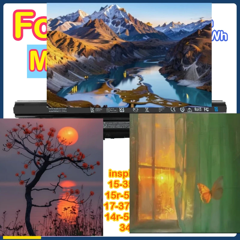 

Аккумулятор для ноутбука MR90Y Dell Inspiron 15-3537 15-3542 15-3521 15-3531 15-3543 15r-5521 17-3721 17-3737 17r-5737 14r-5421