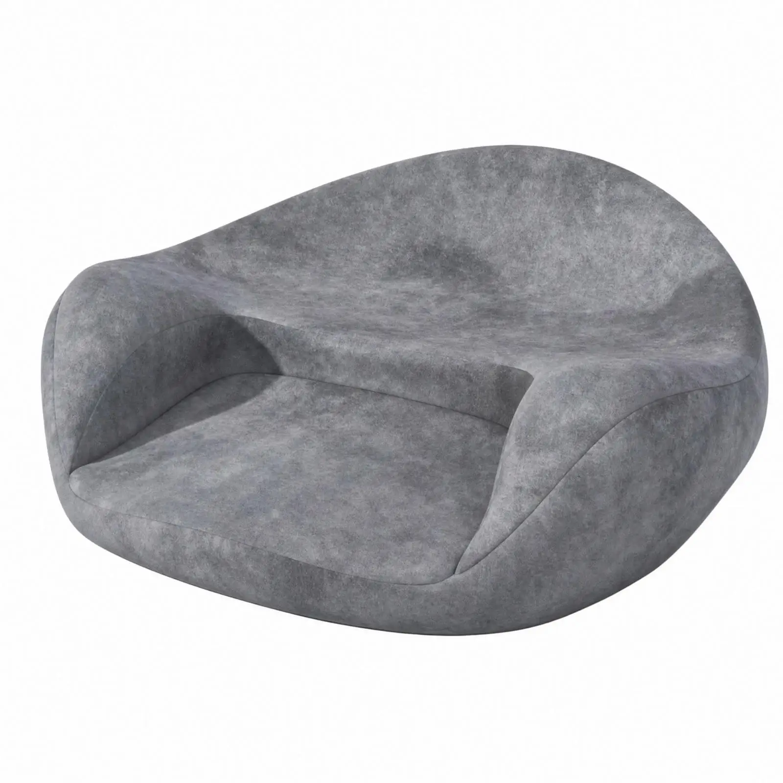 Meditation Floor Cushion Low-Profile Meditation Cushion with Non-Slip Base Supportive Memory Foam Floor Pillow for Tea Room,