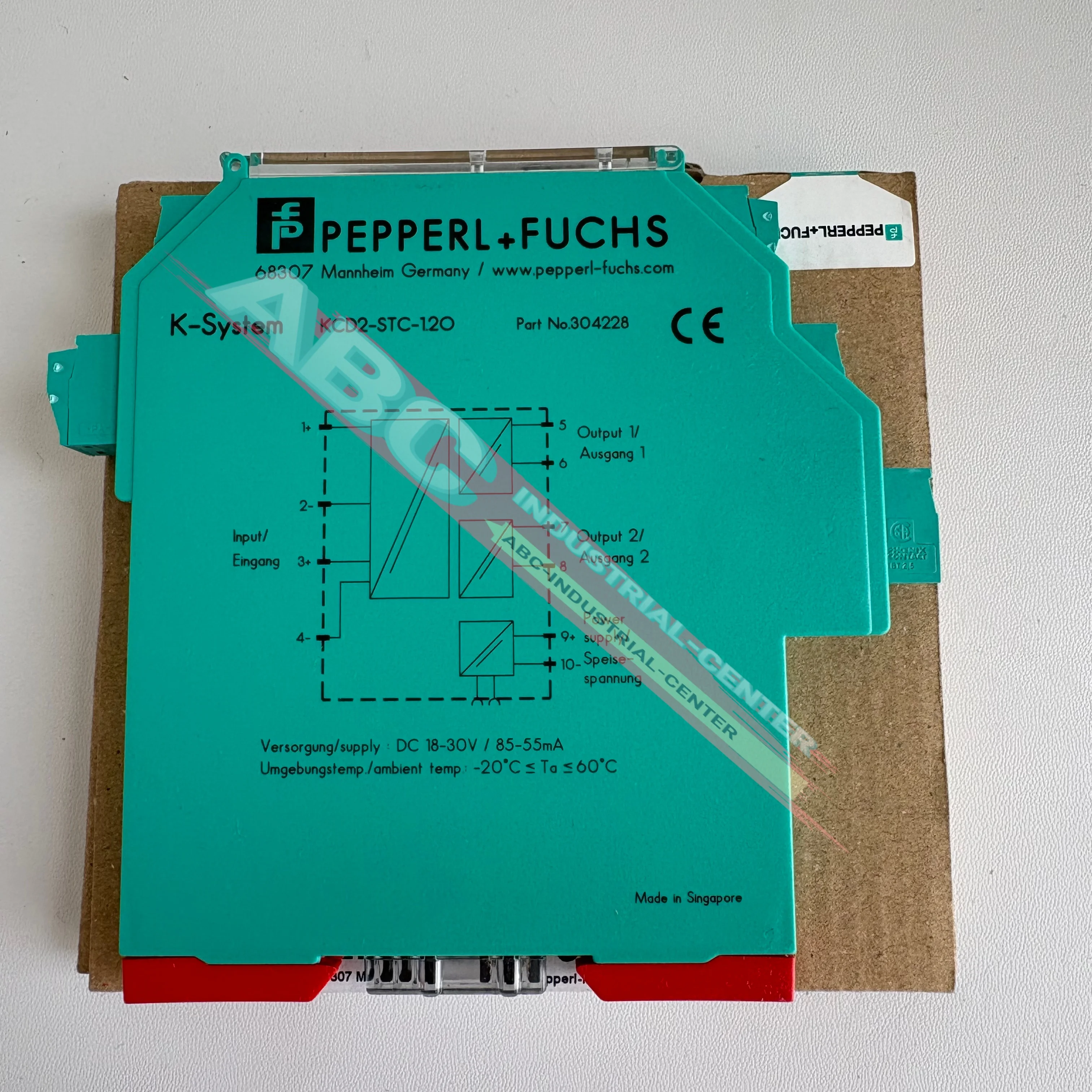 KCD2-STC-1.2O safety barrier new in box