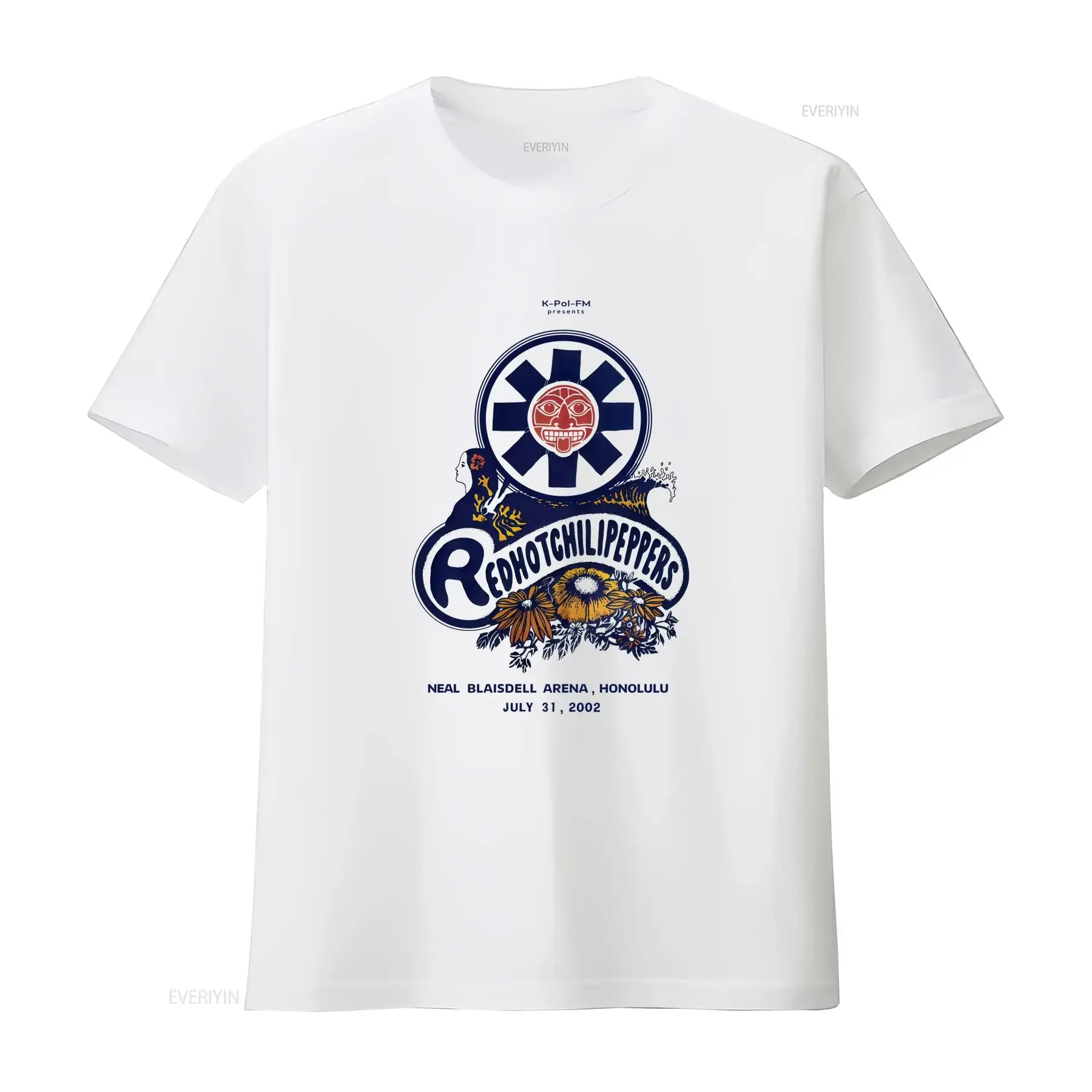 Vintage Red Hot Chili Pepper Alternative Rock Band Album Music Tour T Shirt White Size M long or short sleeves vintage Washed
