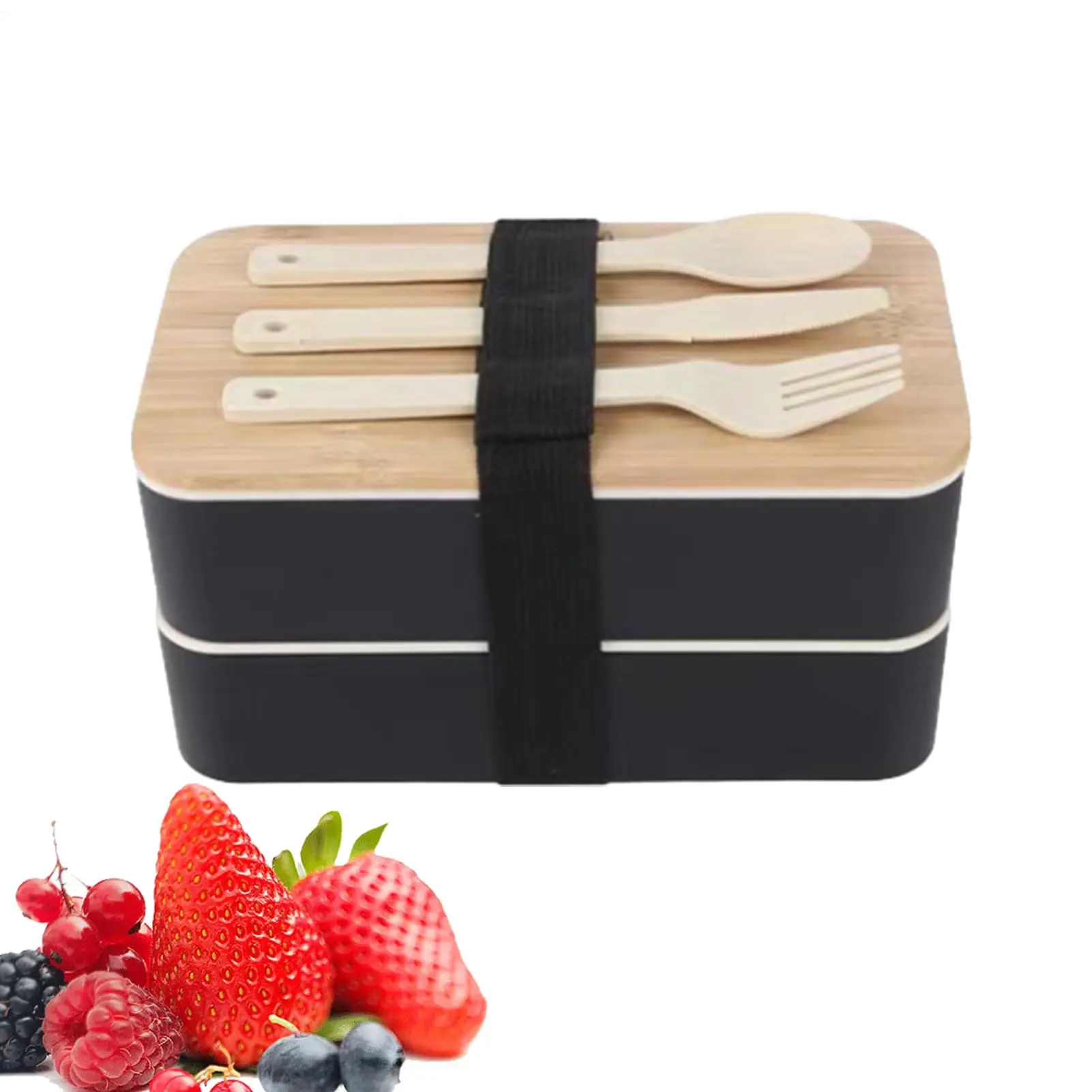 Lunch Box Storage Containers for Adults Airtight Stackable Bowls Storage Containers with Lid for Meals For Students Work Travel - view 6