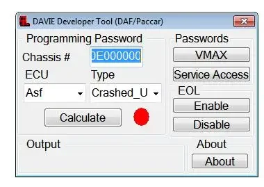 DAVIE DEVELOPER TOOL V0.3.1 for DAF and Paccar