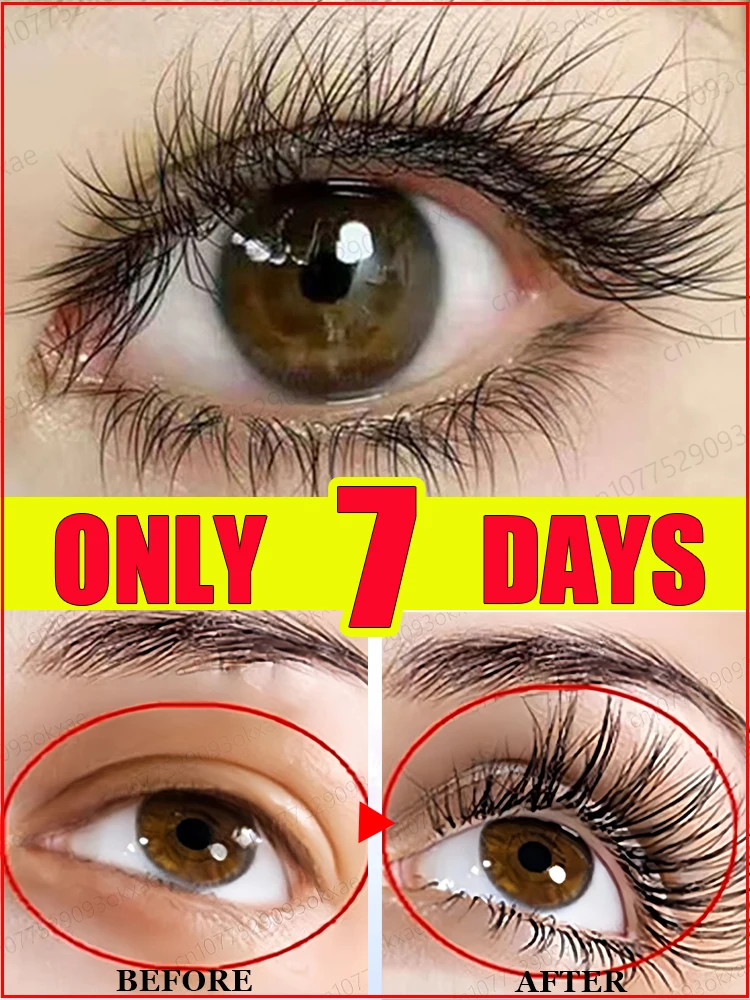 Natural eyelash growth serum, fast eyelash growth in 7 days