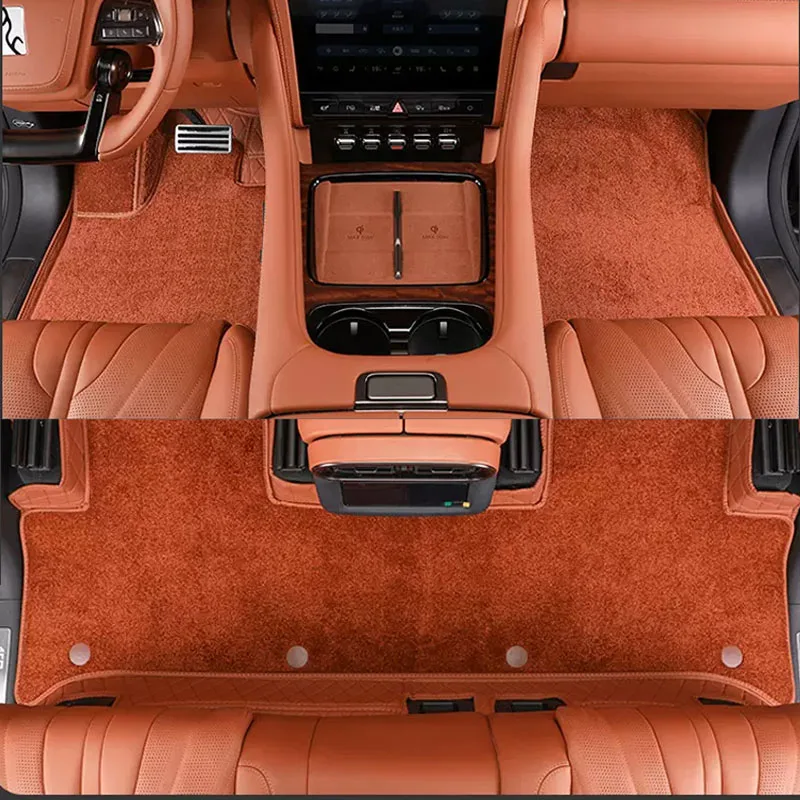 

LHD Car Floor Mats Trunk mat For BYD Yang Wang U8 2023 2024 Left-hand Drive Automatic Car Floor Mats Carpet Accessories