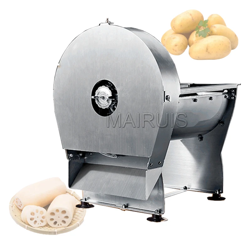 

Промышленная электрическая овощерезка из нержавеющей стали для нарезки томатов, лука, картофеля, моркови, яблок, сосновых шишек