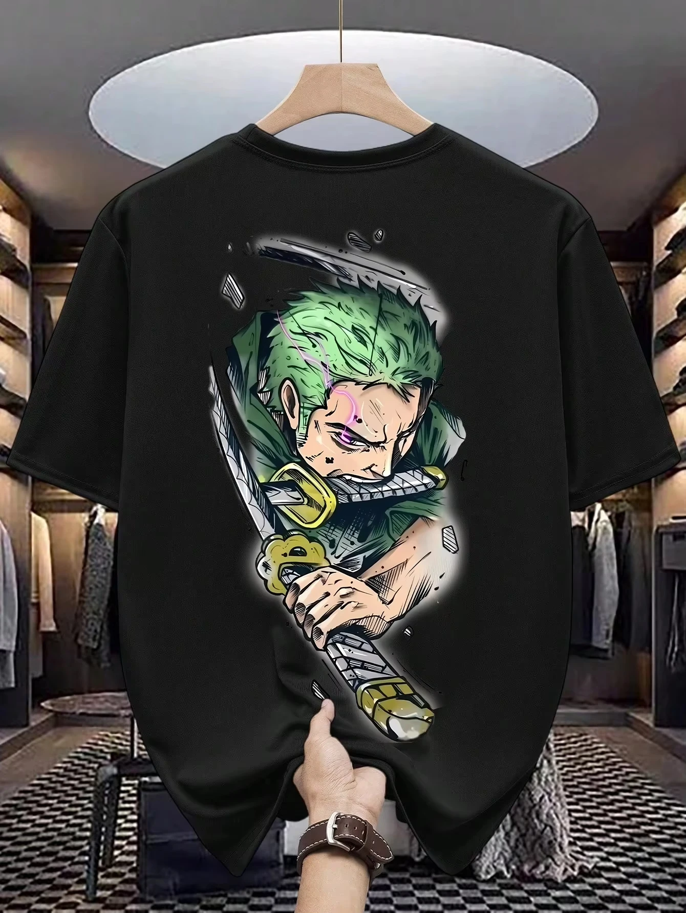 

ONE PIECE аниме мужские и женские футболки с короткими рукавами из чистого хлопка с высококачественной уличной одеждой в стиле Харадзюку