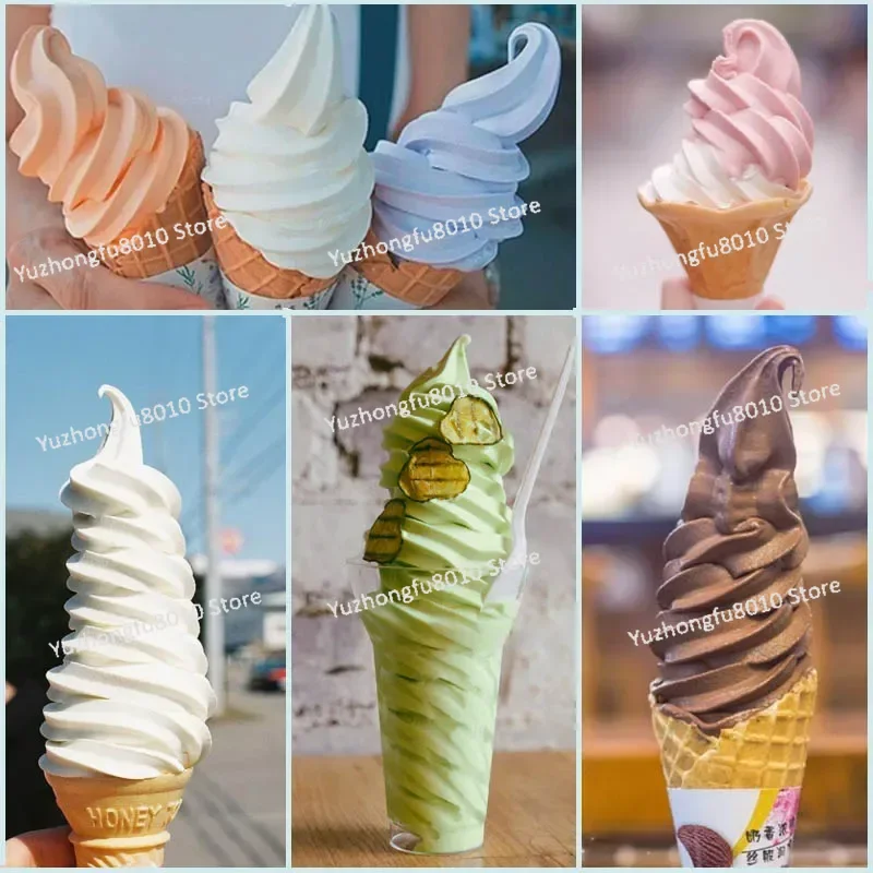 110V 220V Commercial Soft Ice Cream Machine With Compressor 18L/H 3 Flavors Electric Vertical Automatic Ice Cream Maker 2100W