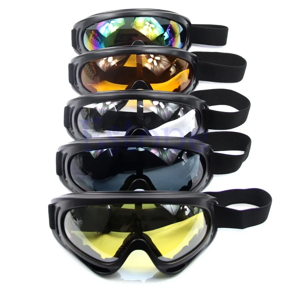 New Snowboard Dustproof Sunglasses Motorcycle Ski Goggles Lens Frame Glasses Paintball Outdoor Sports Windproof Eyewear Glasses