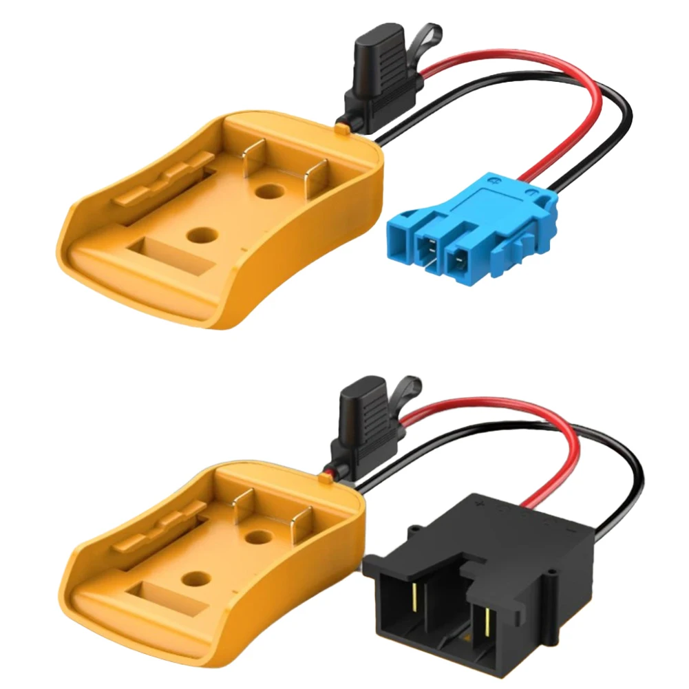 20V Battery Adapter With Wire Harness Connector 12AWG For DCB204 Riding Toy Car Power Tool Accessories