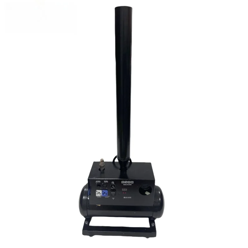 High pressure confetti stadium shooting cannon launcher machine up to 10-12 meters confetti party stage equipment