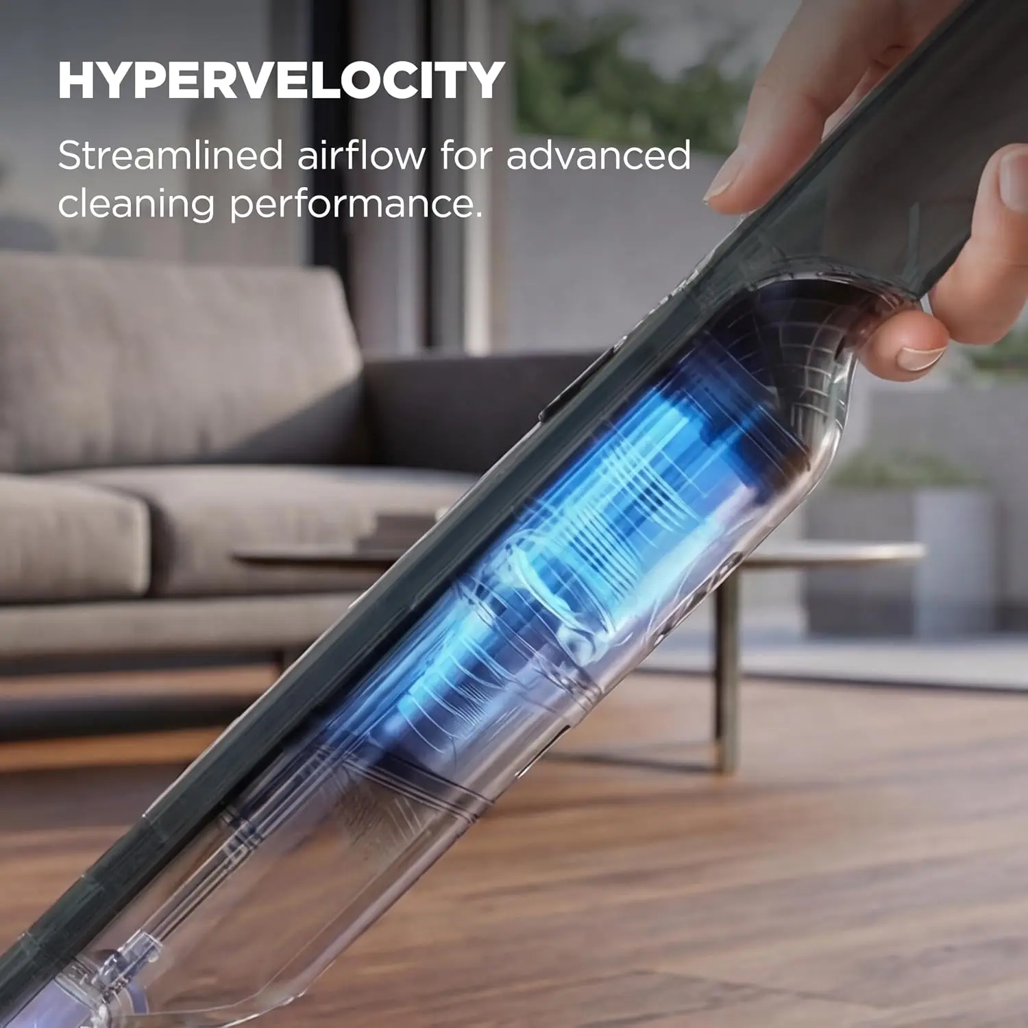 Ultra-Lightweight Cordless Hand Vacuum, 1.4 lbs, Powerful Suction for Pet Hair & Car, with Charging Dock & Crevice Tool view 3