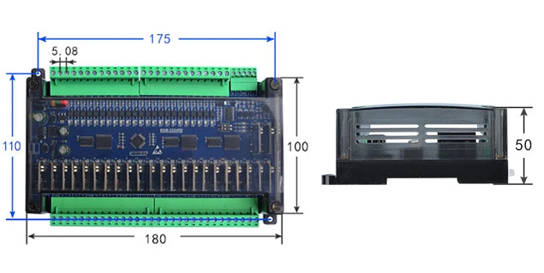 CWT-BK-1032 10Di 32Do Digital input and output RS485 RS232 Modbus Rtu Io Module