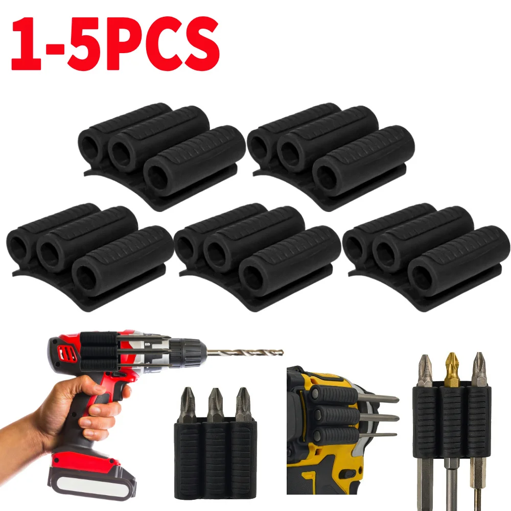 

Захват для бит Высокопрочная клейкая дрель Дополнительные держатели бит Крепление для крепления Биты Боковой держатель электрической дрели или отвертки