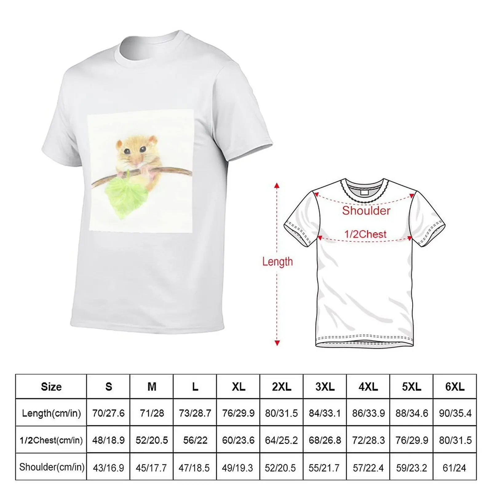 Small dormouse T-Shirt essential t shirt t shirts for man pack white T-Shirt