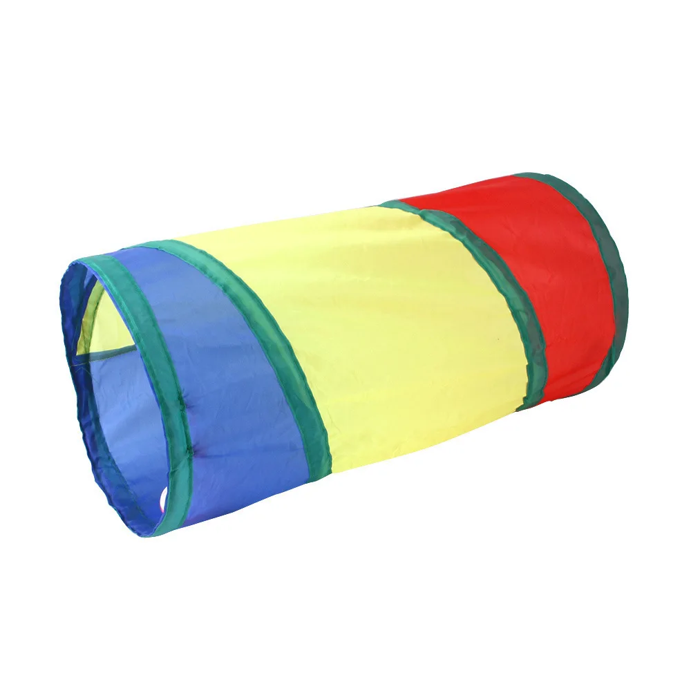 Cat Tunnel Pet Supplies Cat S T Pass Play Tunnel Foldable Cat Tunnel Cat Toy Breathable Drill Barrel for Indoor loud paper