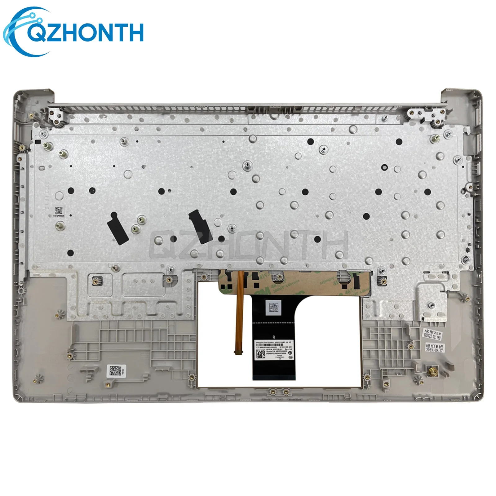 New Palmrest with Backlit Keyboard For HP 15-FD 15T-FD 15-FC 15Z-FC N36753-001 (Silver) 15.6