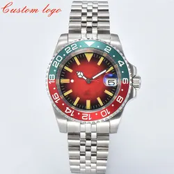 40mm NH35 Men's Automatic Mechanical Watch 316L stainless steel sapphire glass, NH35 movement, sterile dial, men's luxury watch