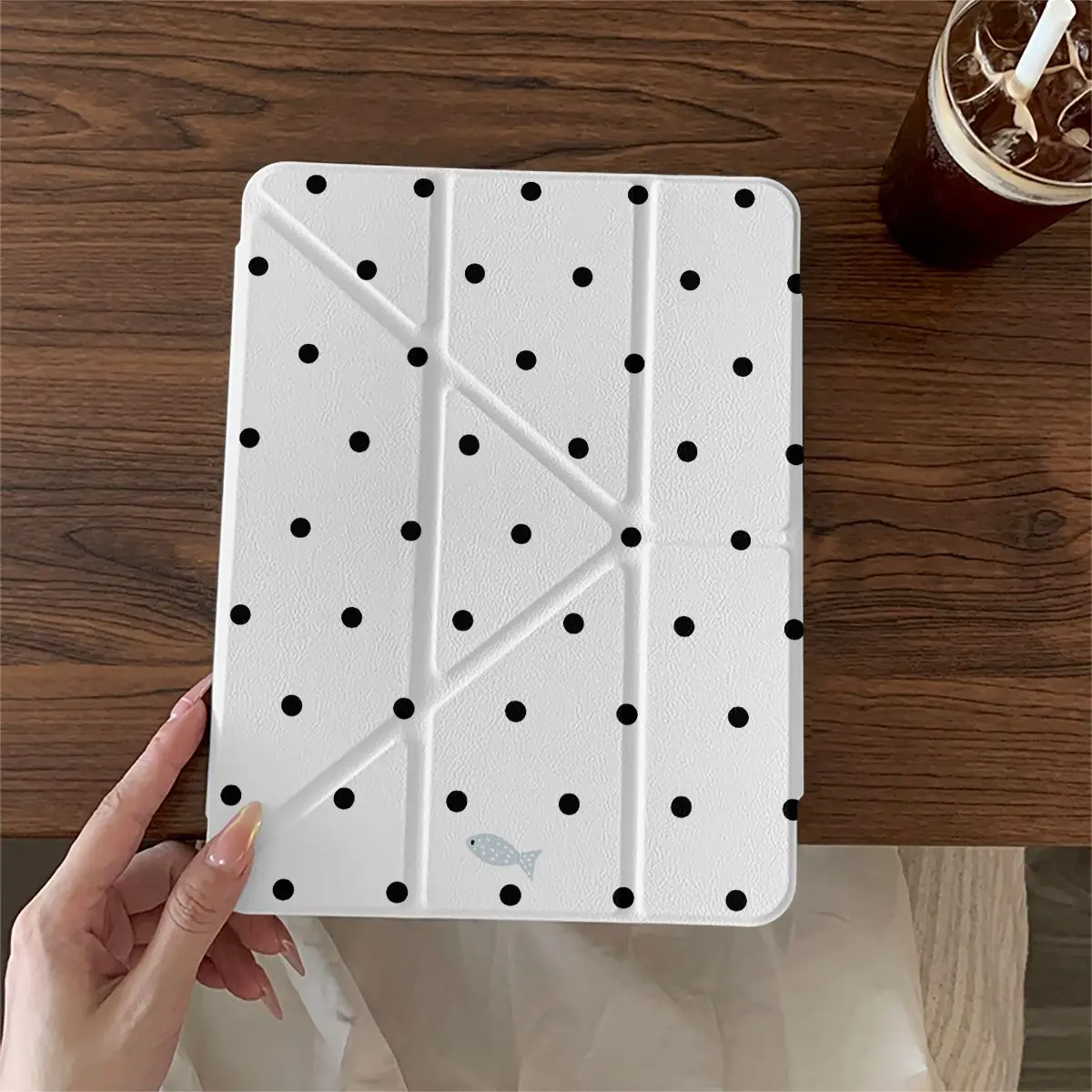 Star Dessert Cartoon 3Y fold Tablet Case for iPad 11 Cover Air8/7/6 New iPad 101113 inch Pro Air56 10/11th Magnetic Buckle Case