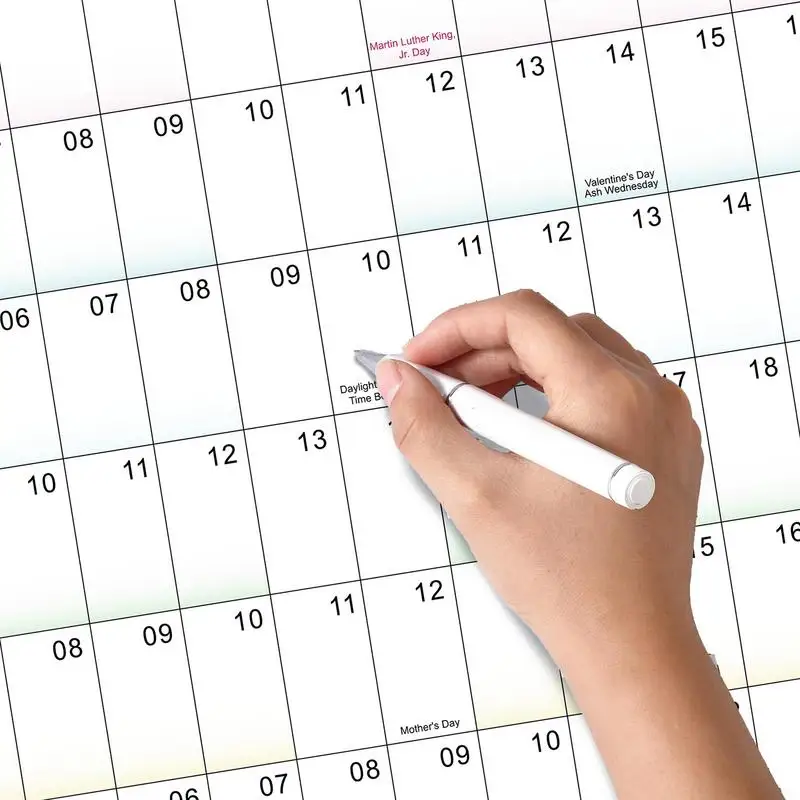 Календарь 2024, планировщик на 12 месяцев, настенный новый год, ежедневник, 2024 настенный календарь, большой на 12 месяцев, ежегодный календарь, стандартный
