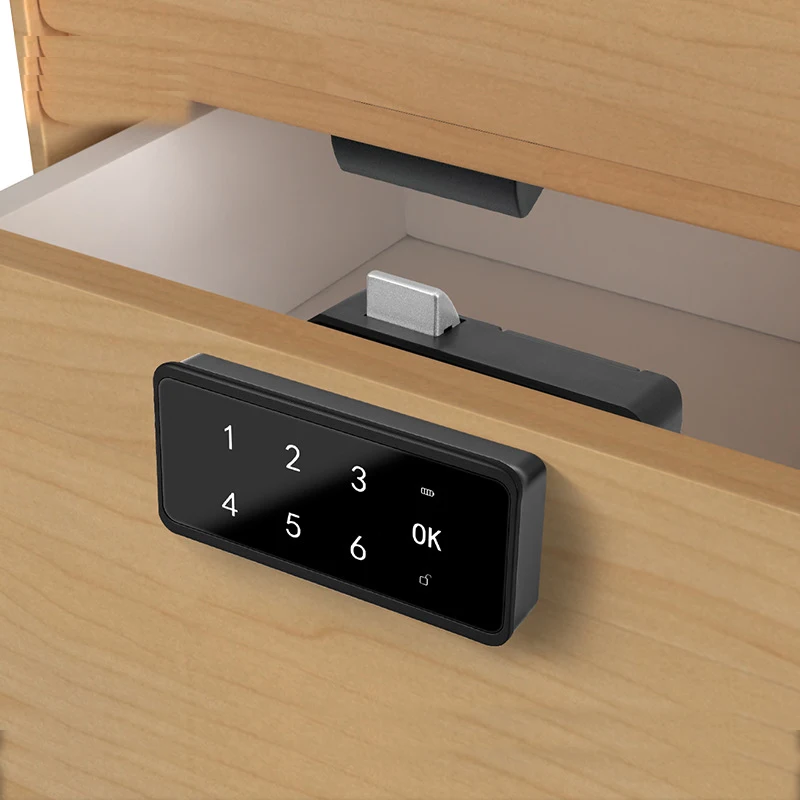 قاعدة باب خزانة ذات أدراج بكلمة مرور ذكية #1