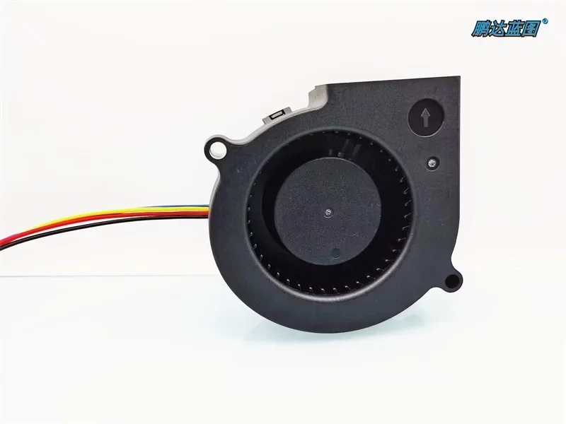 NEW 7530 DOUBLE BALL 24V 12V 5V HIGH TURN 7.5CM TURBO BLOWER PWM TEMPERATURE CONTROL SPEED MEASURING FAN 75*75*30MM