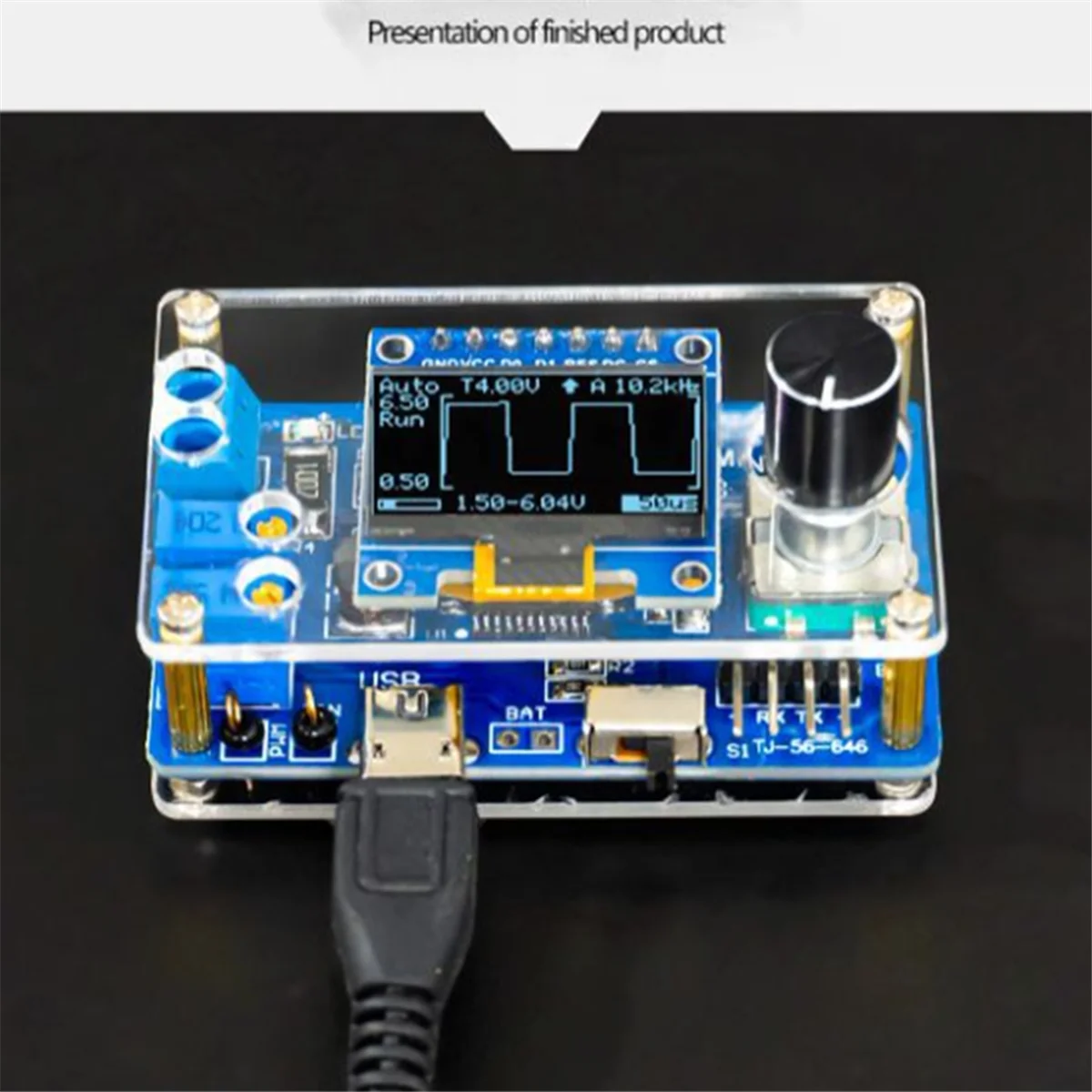 Fai da te Mini Kit oscilloscopio digitale STC8K8A microcontrollore microcontrollore formazione elettronica saldatura pratica parti