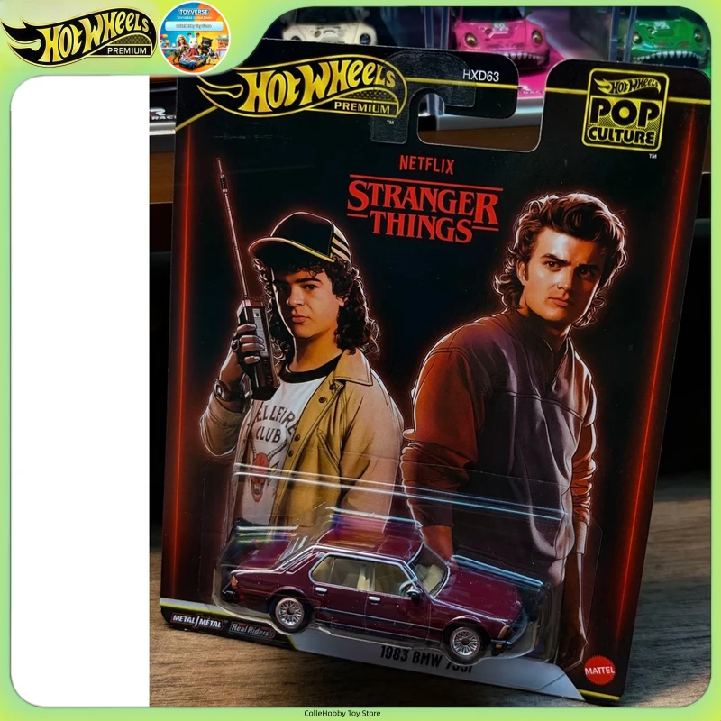 Hot Wheels Premium Pop Culture Stranger Things 2 Pack 1985 Chevrolet K5 Blazer & 1983 Bmw 733i Diecast Model Set Hxd63 1:64 Toys
