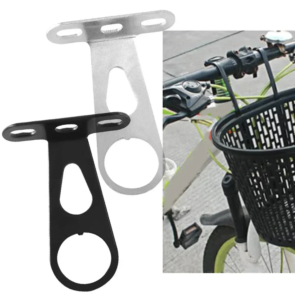 4Pcs Bicycle Basket Racks Light Racks Brackets Electric Bike Mountain Road Bike Basket Holder And Light Racks