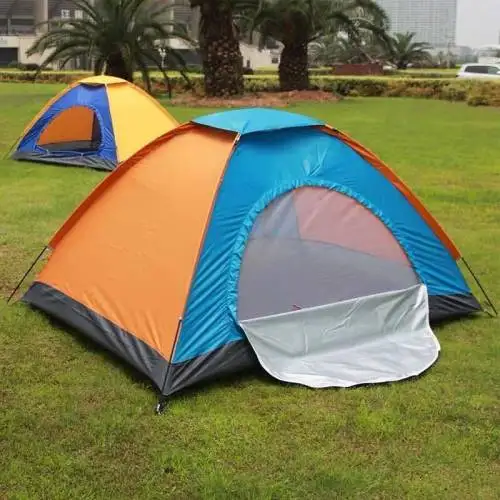 16 persons Camping Tent-300x300x170 cm camping tent 20D nylon double layer waterproof outdoor camping tent