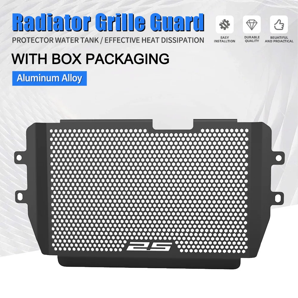 

Motorcycle Radiator Guard Grille Cover Protective Grill FOR YAMAHA MT-25 MT25 2015-2016-2017-2018-2019-2020-2021-2022-2023-2024