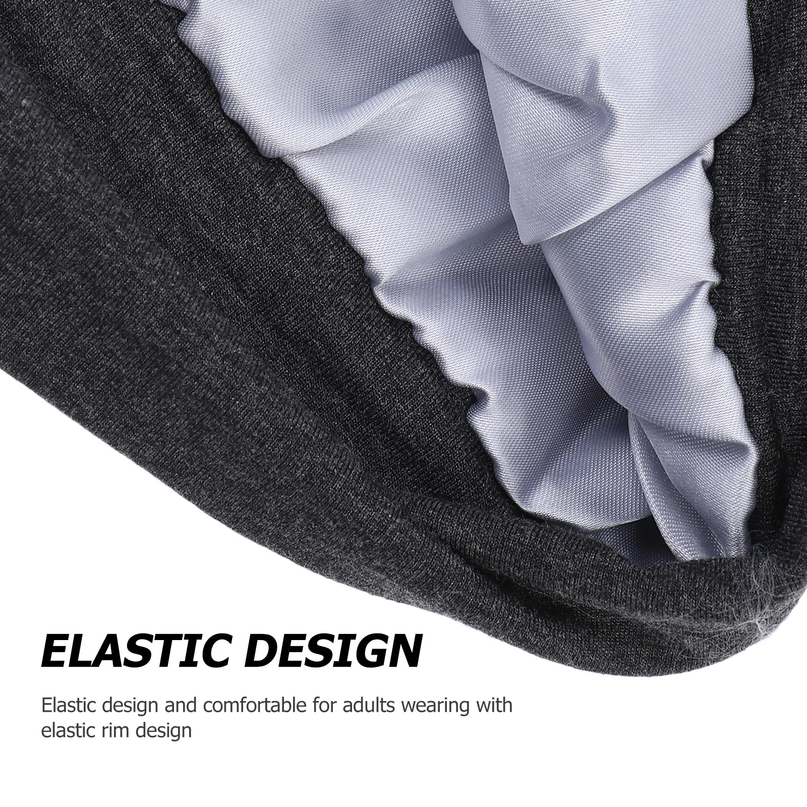 

Elastic Cotton Sleeping Hat Comfortable Sleep Cap Chic Women Headband Soft Lightweight Hair Care Cap for Home Sleep Wash Use