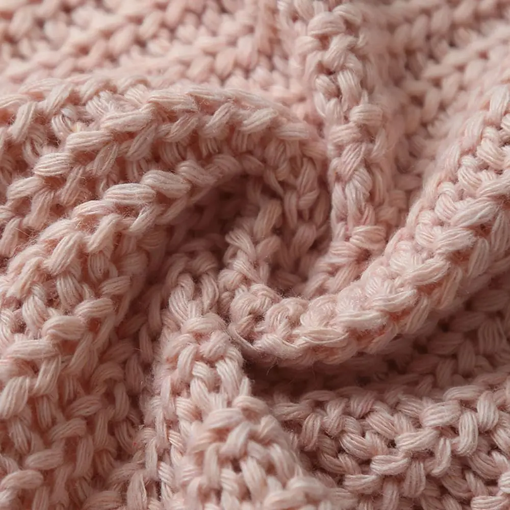 سترة كروشيه شبكية بأكمام طويلة فضفاضة على طراز بريبي ملابس تريكو حلوة للخريف والربيع للسيدات سترات نسائية Y2K