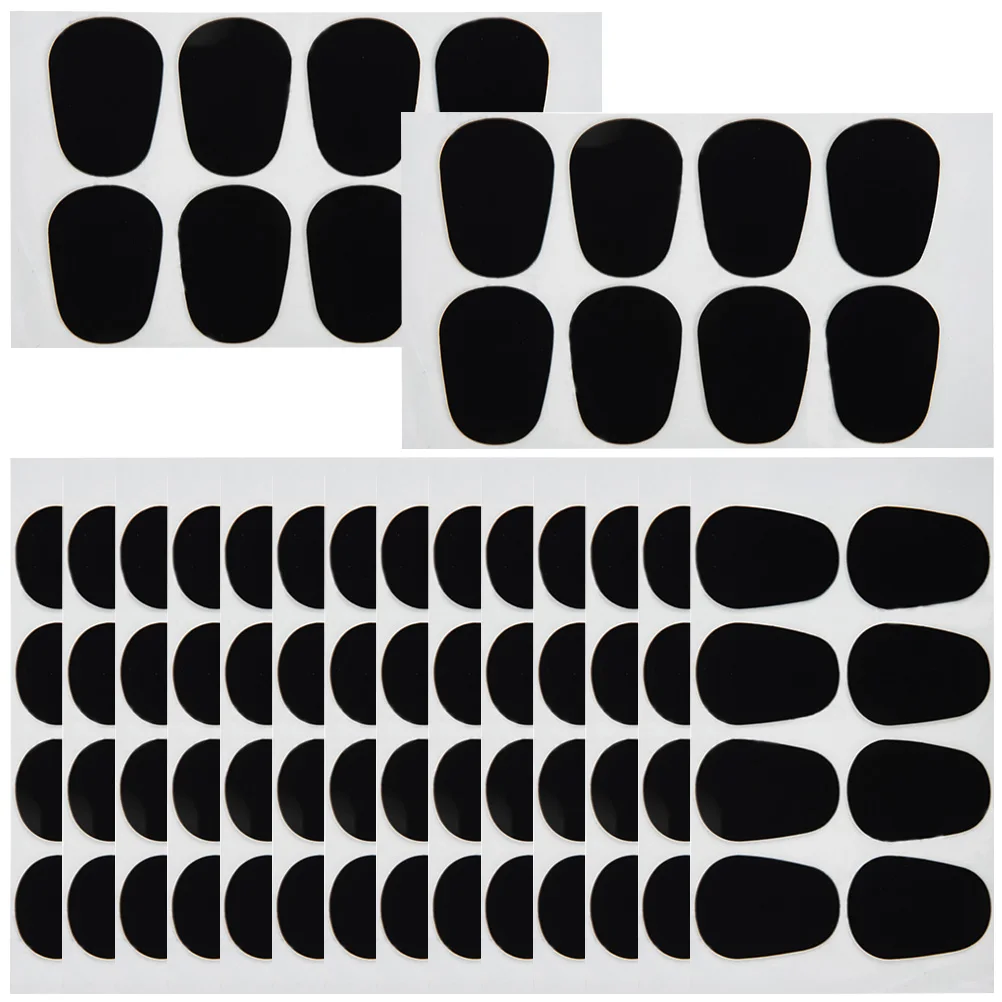 

50pcs Saxophone Mouthpiece Patches Silicone Cushions Teeth Comfort Anti-Vibration Replacement Parts For Clarinet Alto